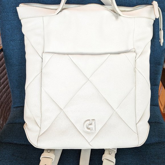 Cole Haan Quilted Leather Convertible Backpack
